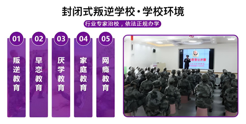 景德镇靠谱的管教叛逆孩子的封闭式学校
